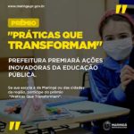 Maringá prorroga prazo de inscrições no Prêmio Práticas que Transformam