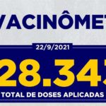 Vacinômetro em Maringá – Dia 22.09.2021