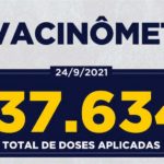 Vacinômetro em Maringá – Dia 24.09.2021