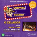 MARINGÁ - Agenda Cultural tem teatro, cinema, dança e literatura