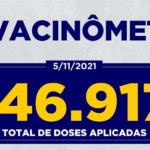 Vacinômetro em Maringá – Dia 05.11.2021