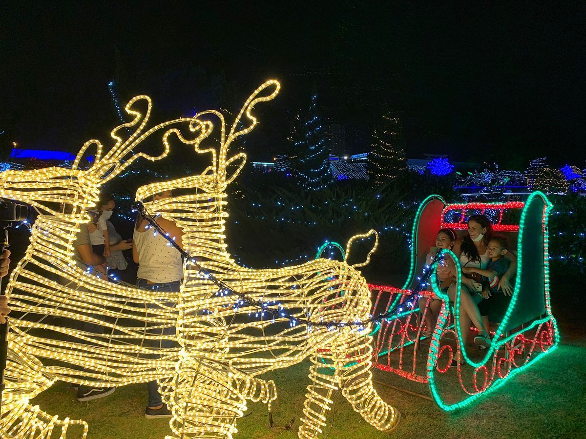 Natal Iluminado no Parque do Japão