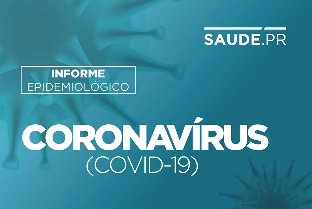 PARANÁ - Boletim da Saúde registra 2.209 novos casos e 28 óbitos pela Covid-19