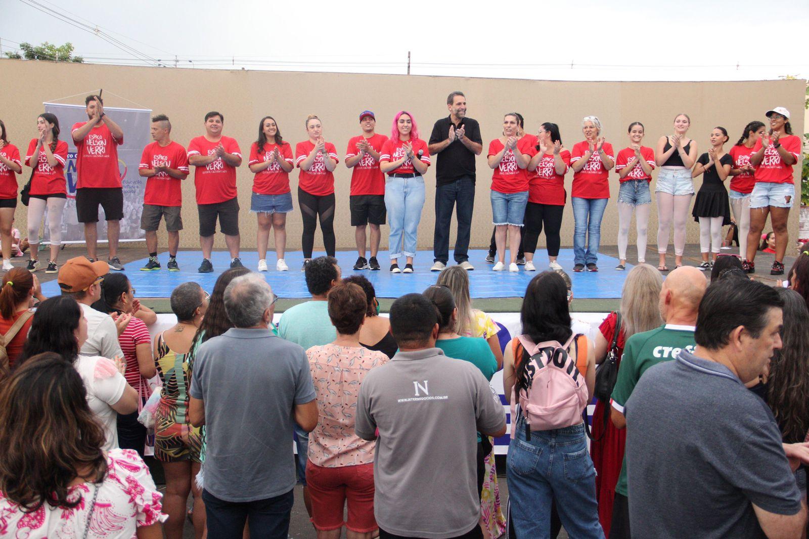 Aniversário do Espaço Nelson Verri reúne duas mil pessoas em Maringá