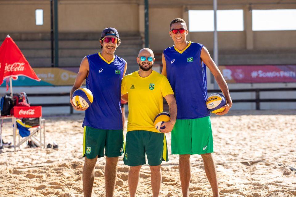 Dupla maringaense representa o Brasil nos Jogos Sul-Americanos da Juventude