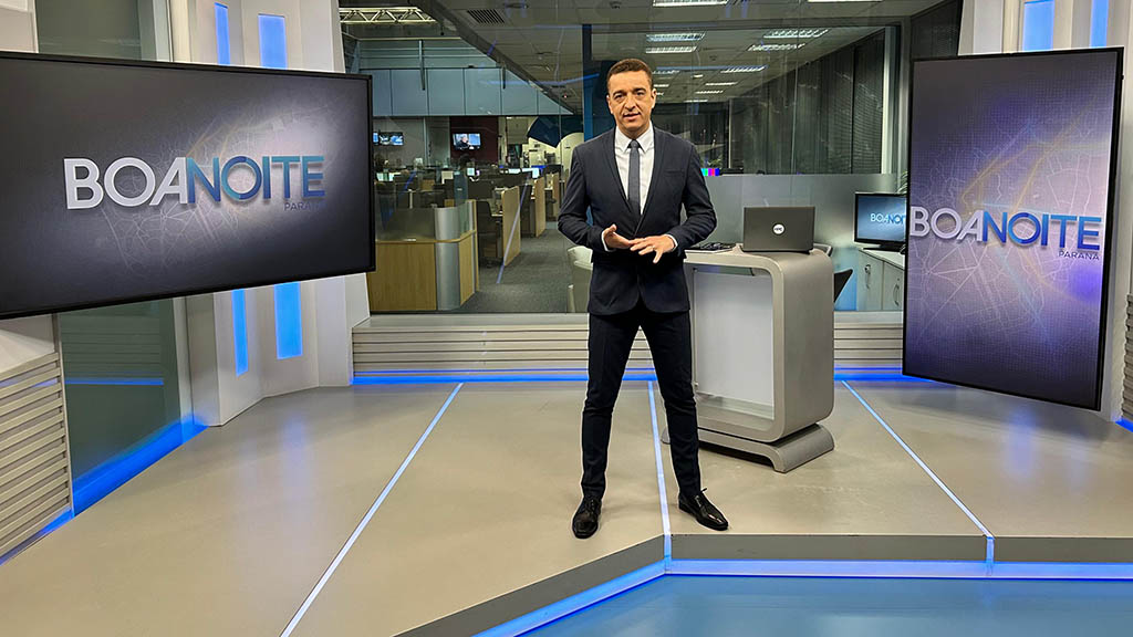 Marcelo Rocha assume a apresentação do Boa Noite Paraná, da RPC